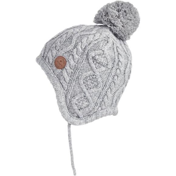 SOMALER Toddler Baby Boys Girls Winter Hat Kids Ear Flap Warm Fleece Lined Knit - Picture 2 of 6